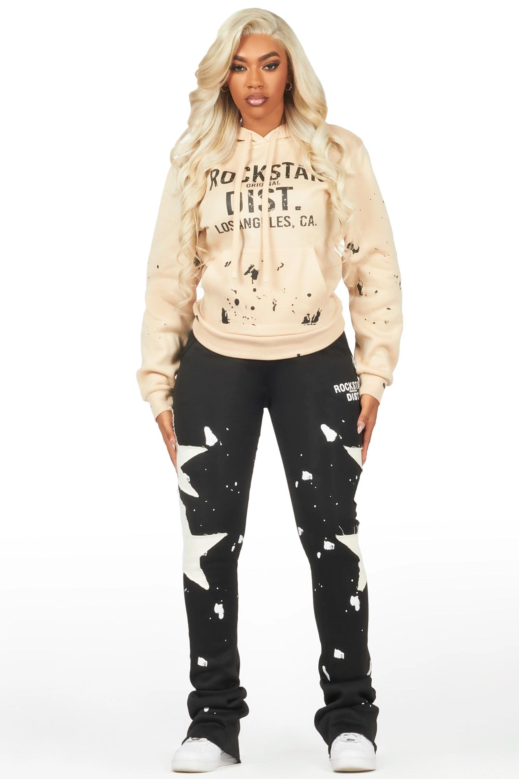 Jaden Beige/Black Super Stacked Trackset Female Product Image