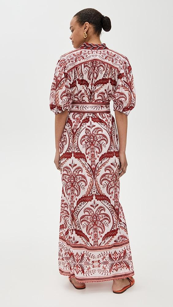 FARM Rio Tropical Cameo Off White Maxi Dress | Shopbop Product Image
