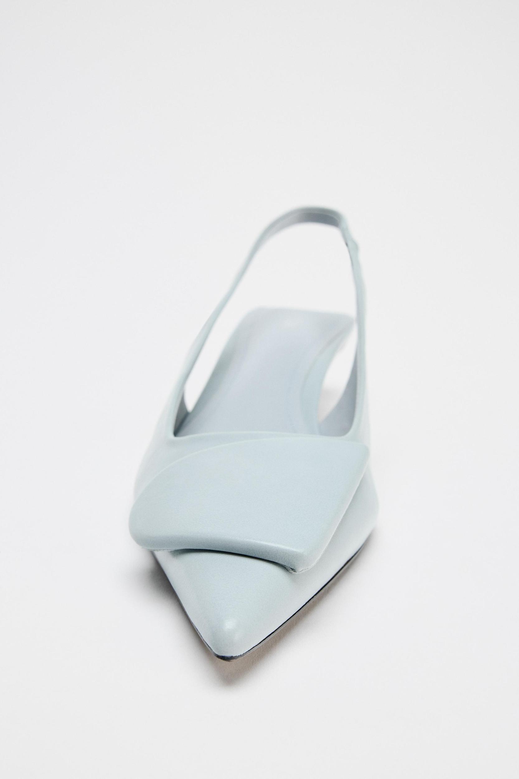 APPLIQUÉ SLINGBACK SHOES Product Image