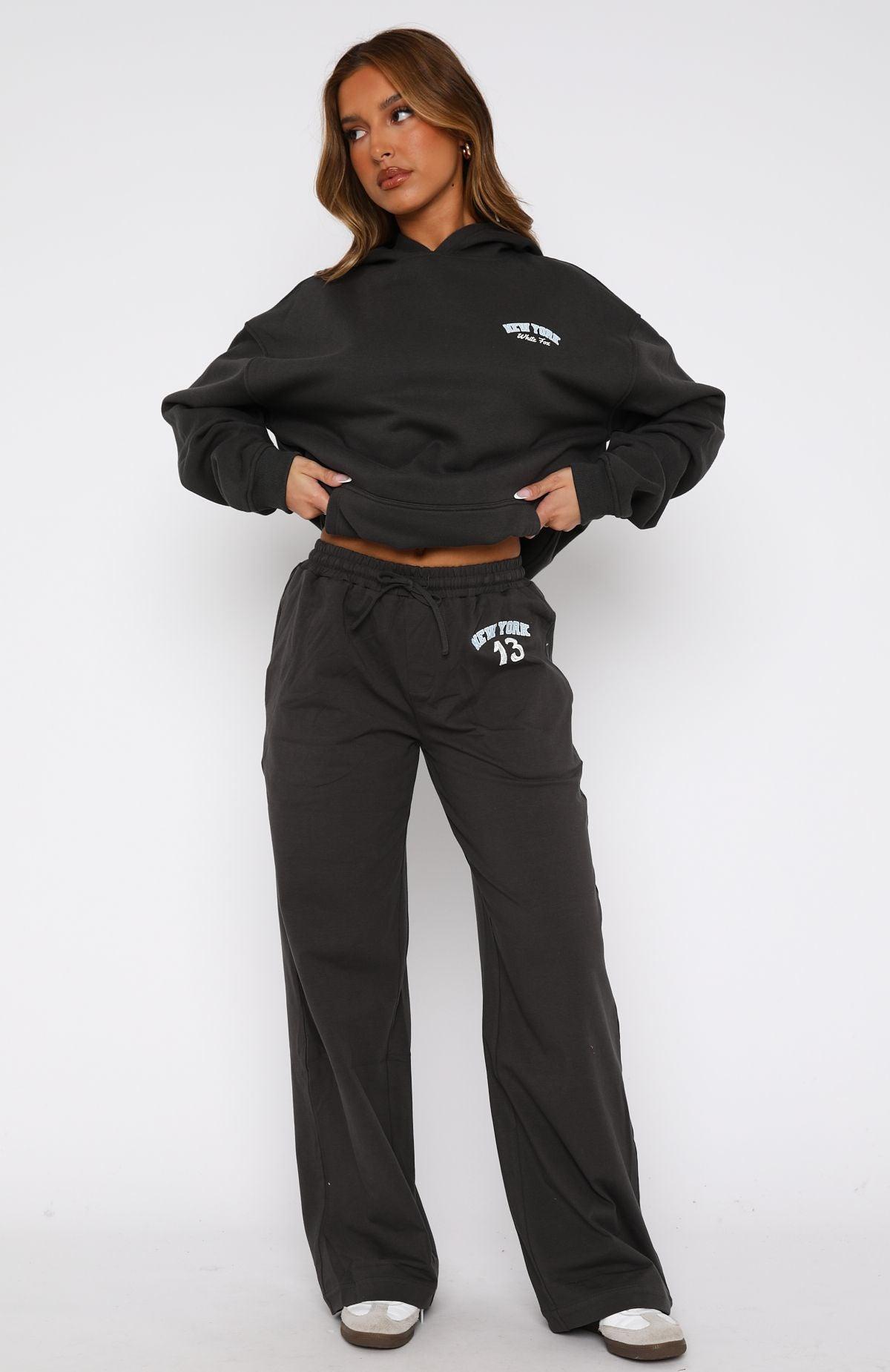 Team New York Track Pants Charcoal Product Image