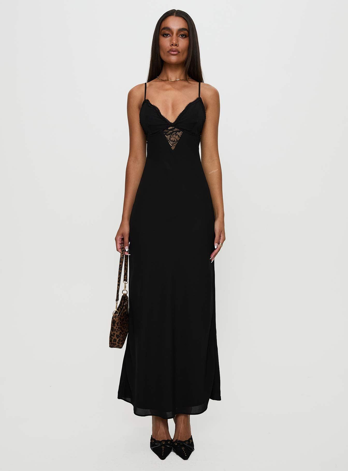 Artea Maxi Dress Black Product Image