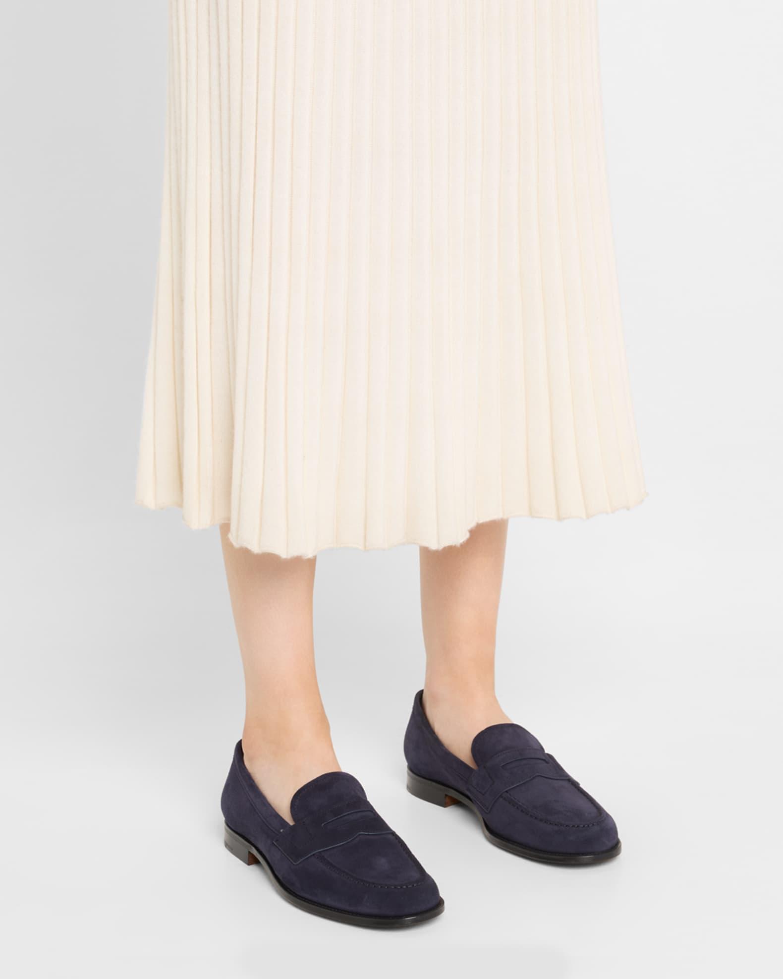 Heswall Suede Penny Loafers Product Image