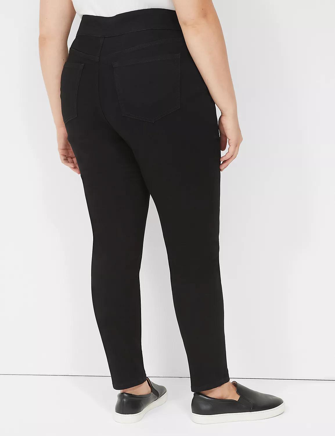Pull-On High-Rise Sateen Jegging Product Image