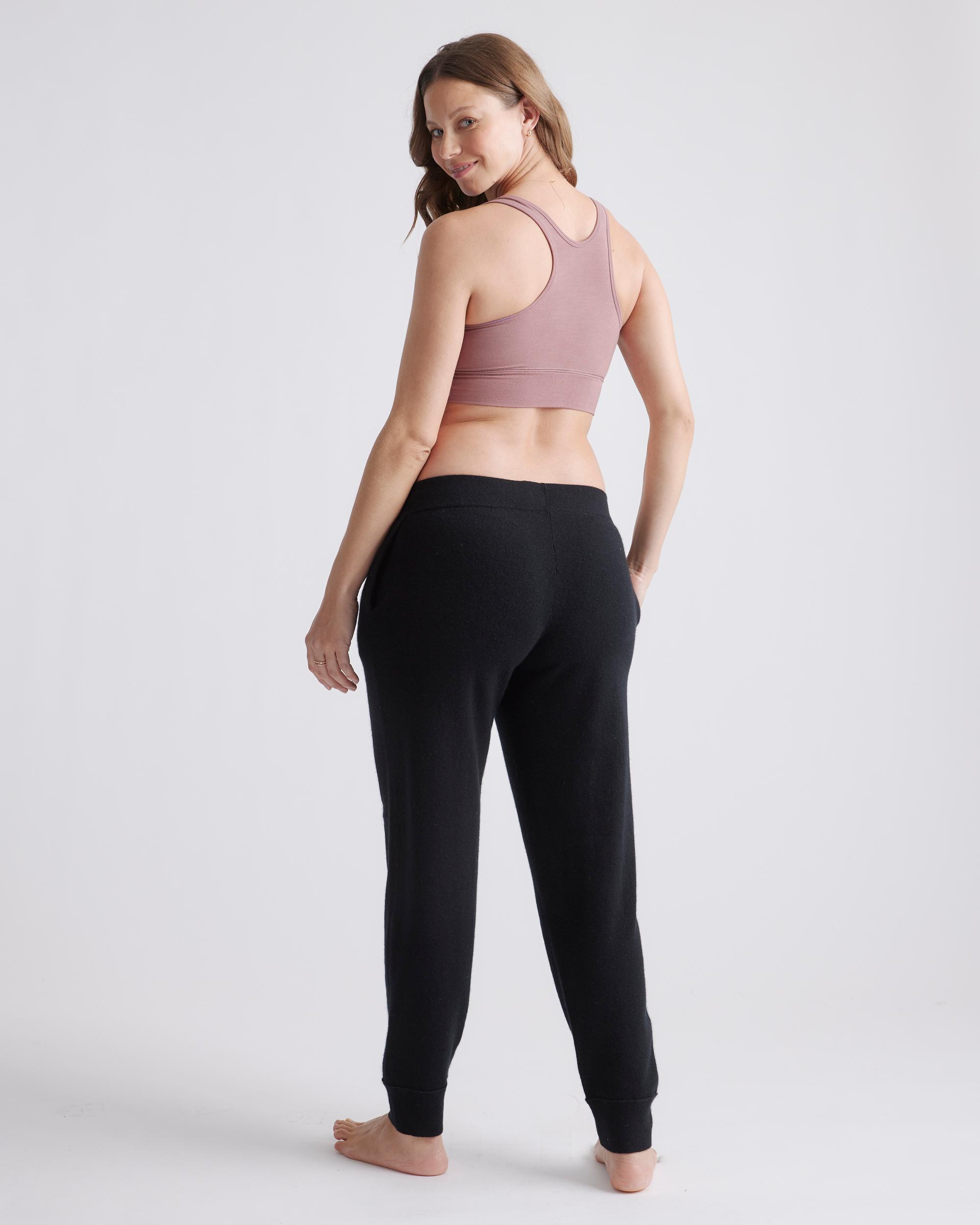 Quince | Women's Mongolian Cashmere Maternity Joggers Product Image
