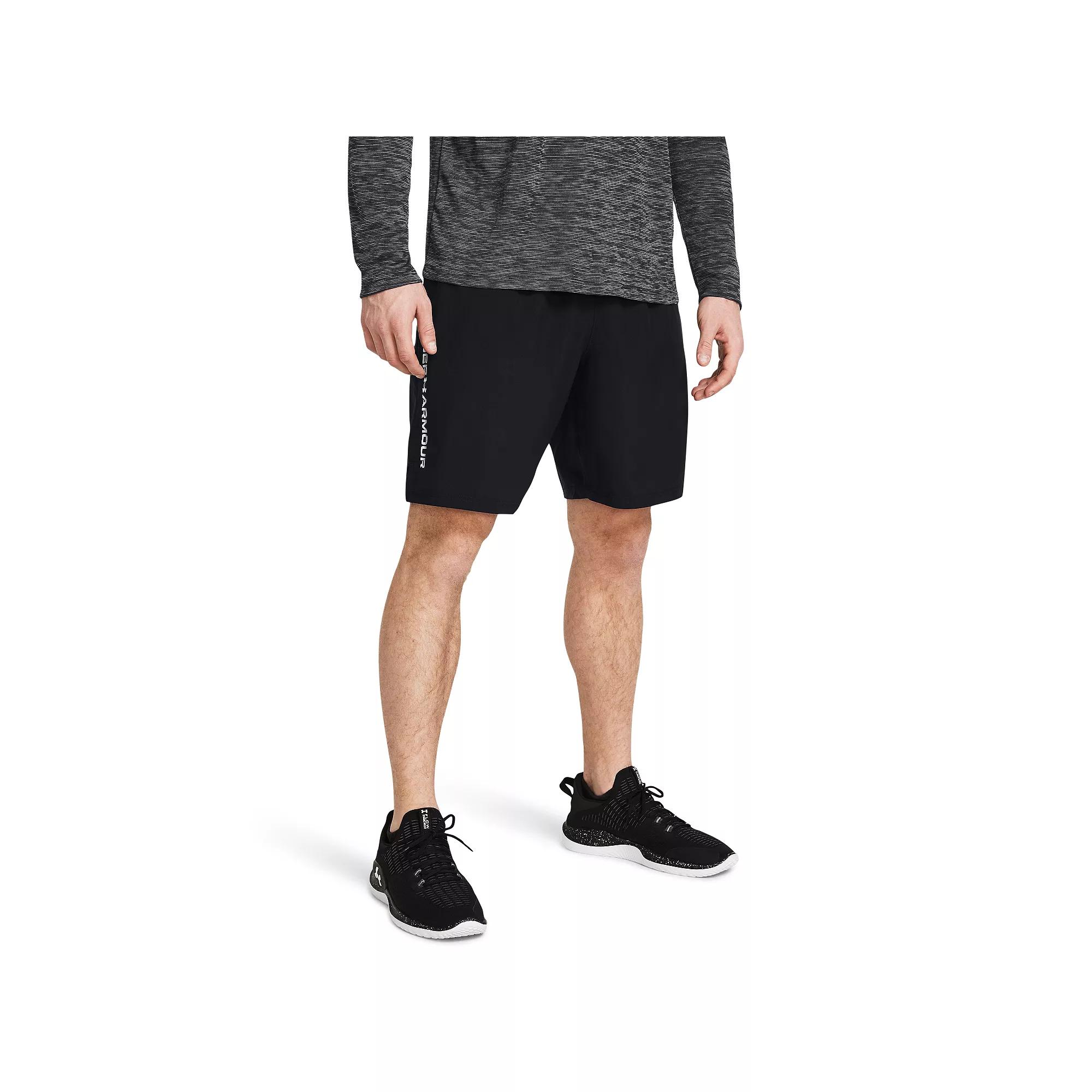 Men's Under Armour 8.25-in. Woven Wordmark Shorts,  Product Image