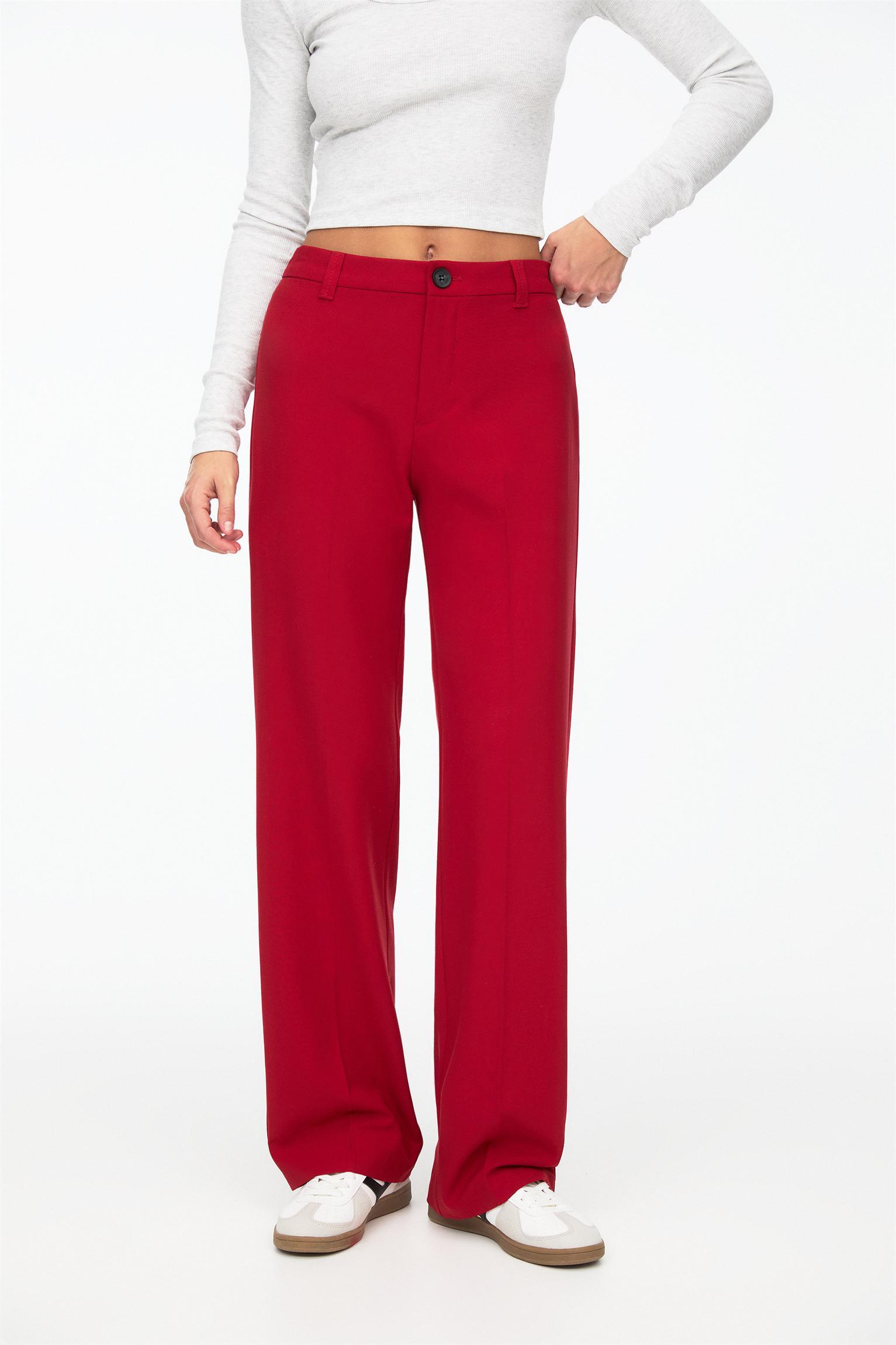 Straight-leg smart pants Product Image