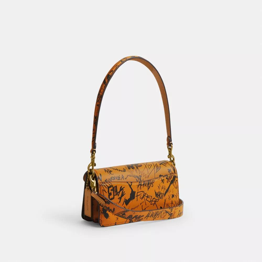Tabby Shoulder Bag 20 With Graffiti Print Product Image