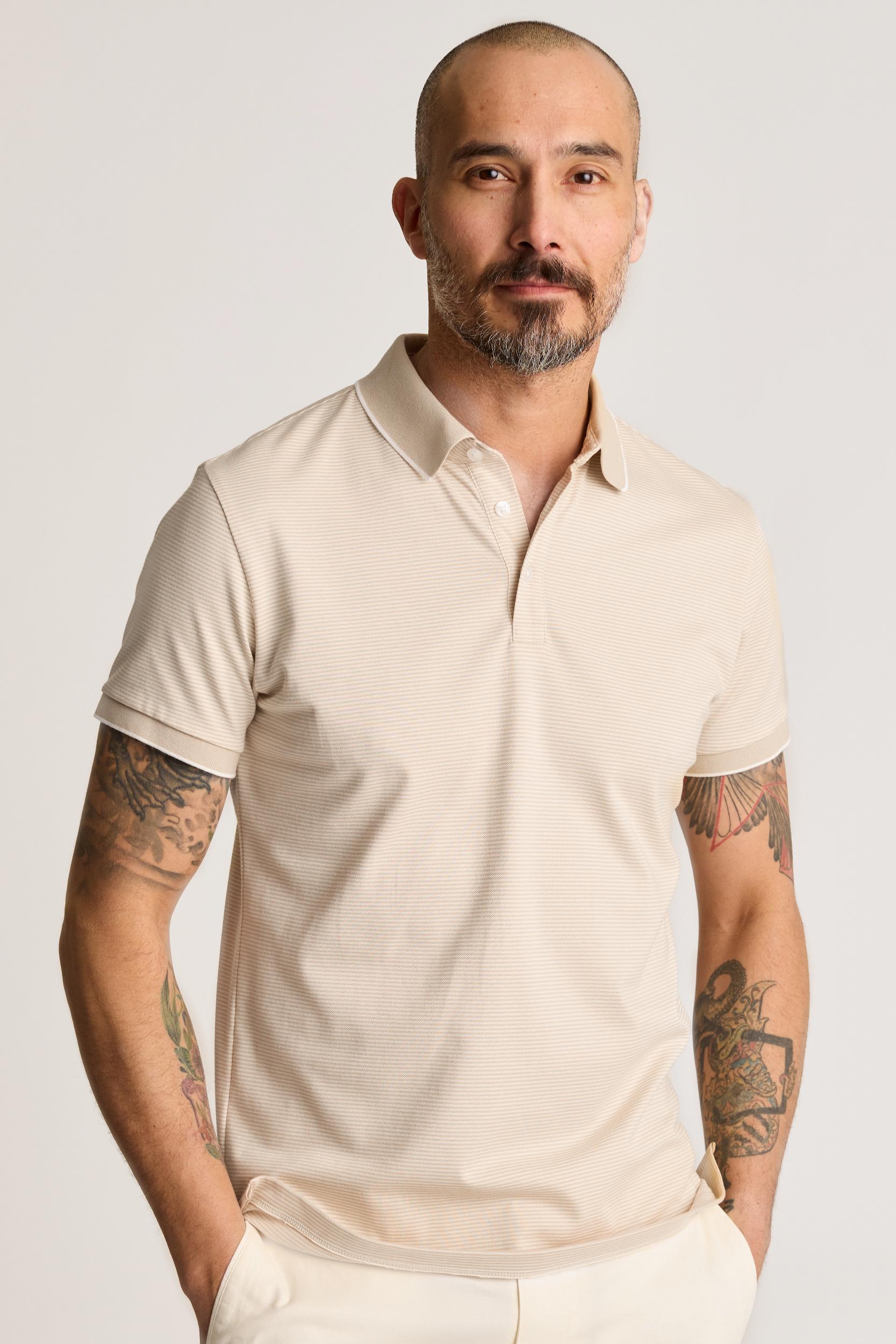 Stretch Pique Polo Product Image