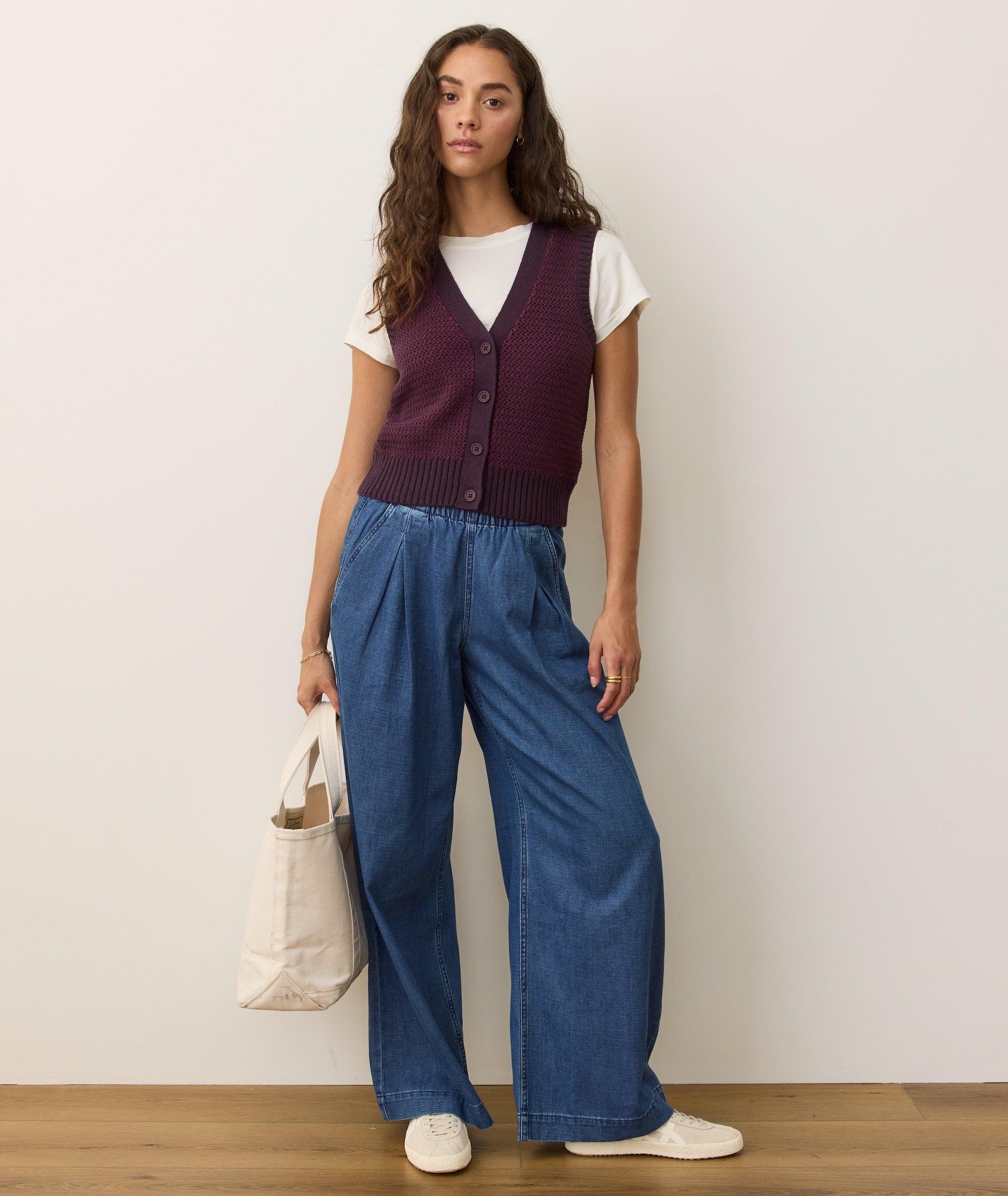 Robin Textured Sweater Vest Product Image