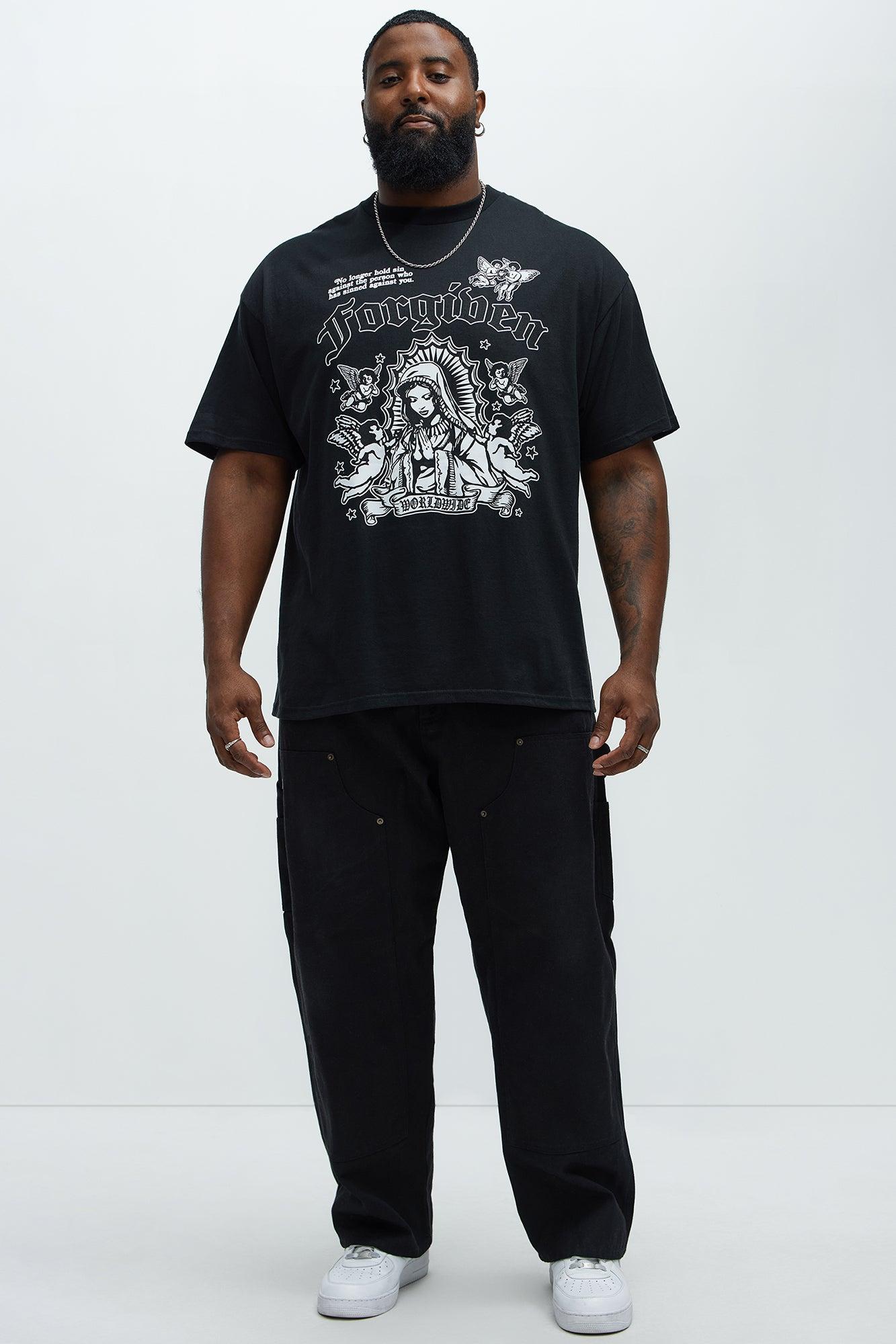 Forgiven Short Sleeve Tee - Black Product Image