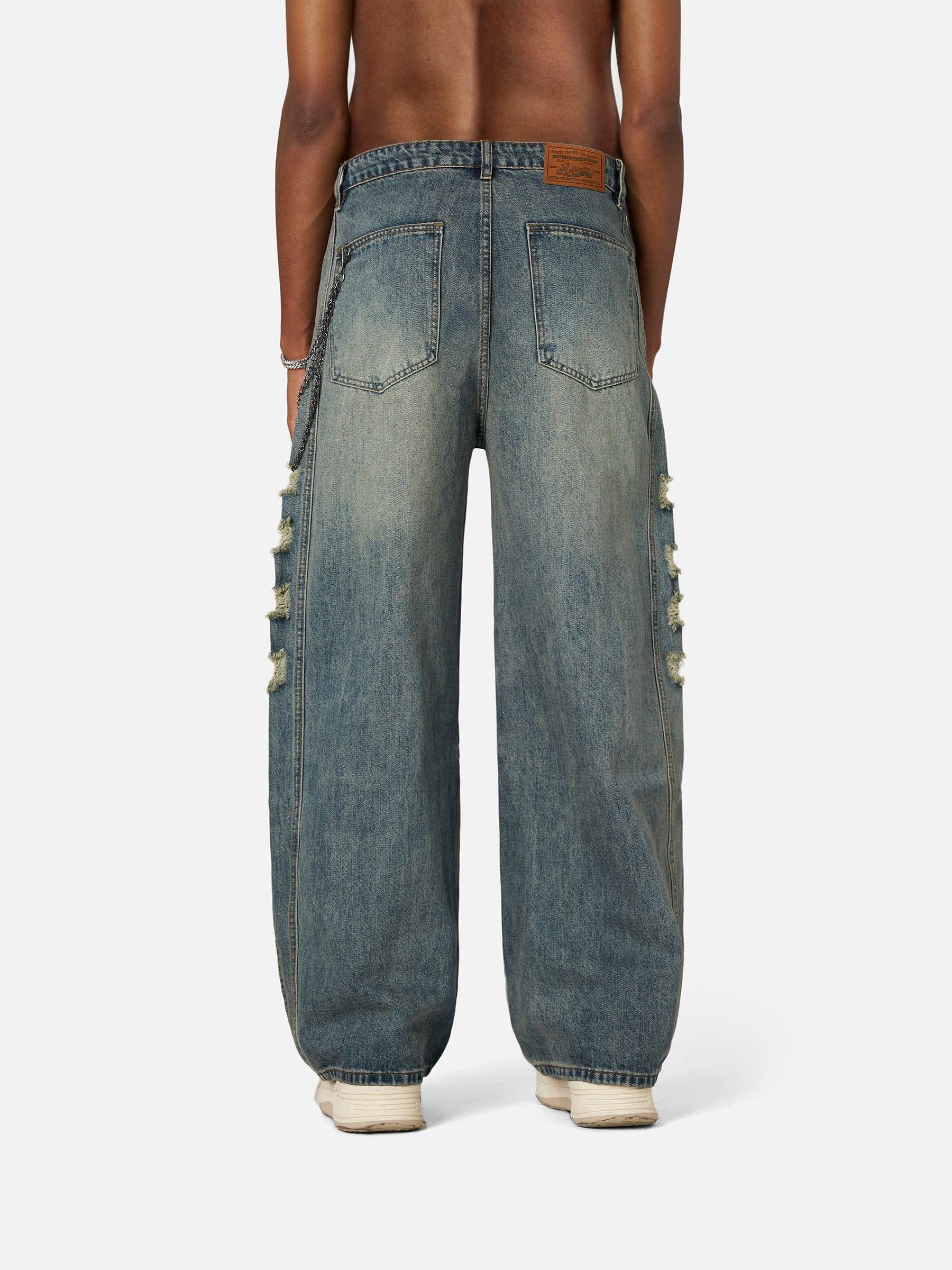 Aelfric Eden Distressed Baggy Jeans Product Image
