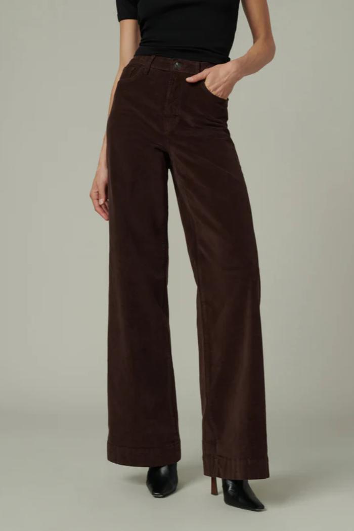 The Mia - High Rise Wide Leg Corduroy Product Image