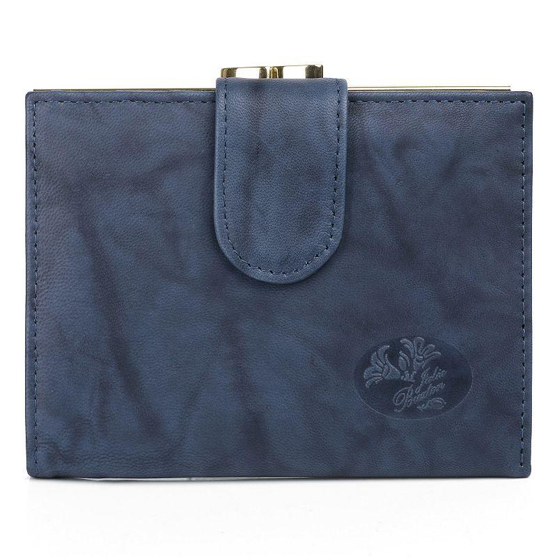 Julia Buxton Heiress RFID-Blocking Double Cardex Leather Wallet Product Image