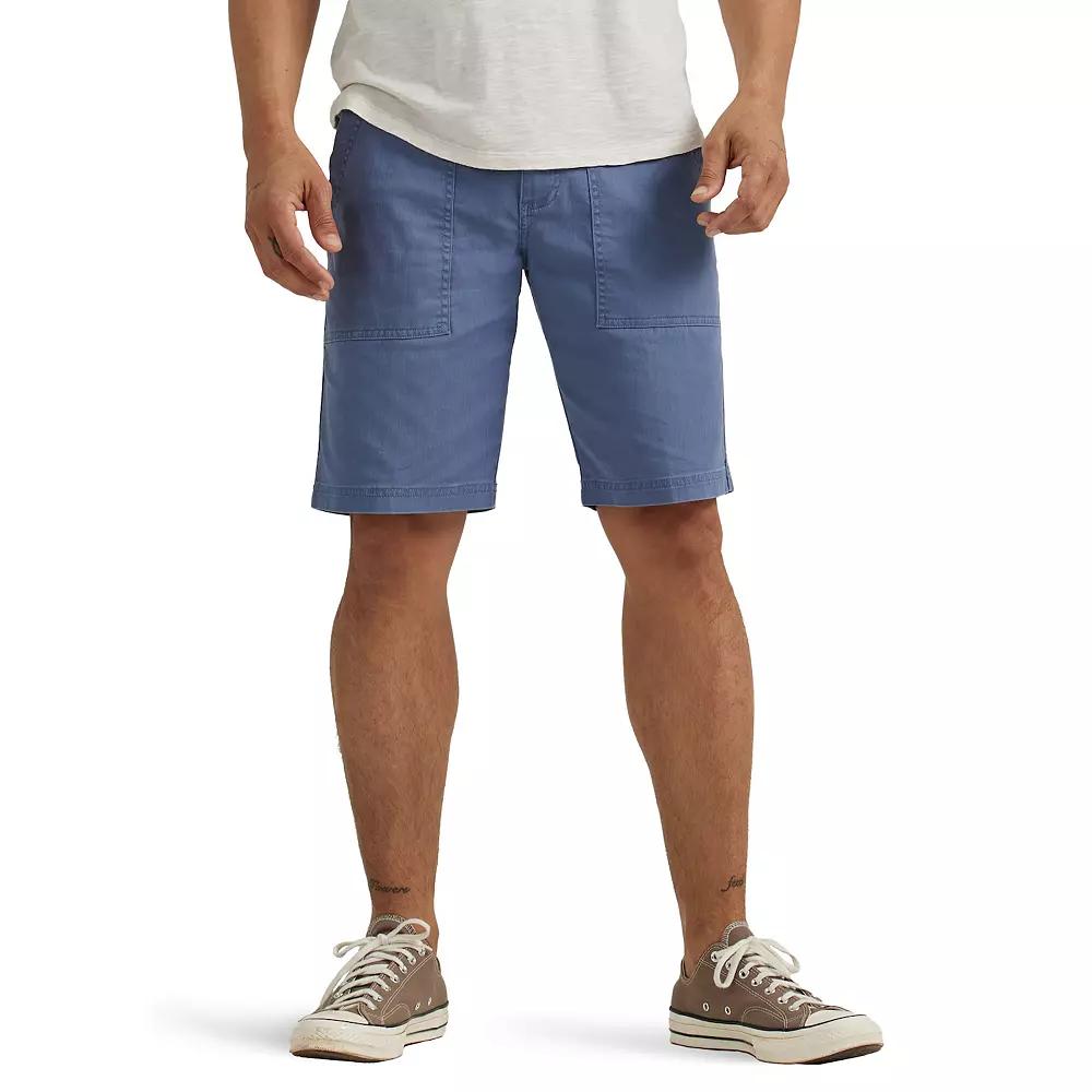 Men's Wrangler 10" Utility Shorts, Size: 40, Vintage Blue Product Image