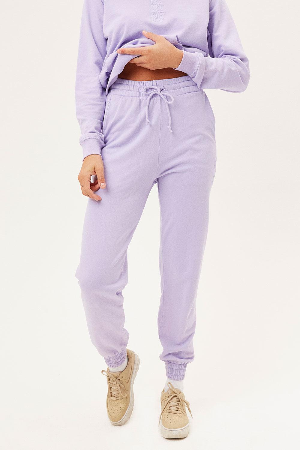 Frank Oversized Sweatpants - Lilac Product Image