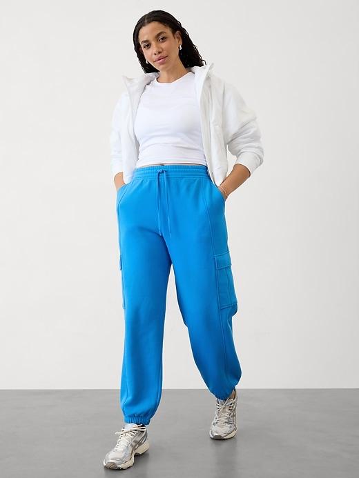 Forever Fleece High Rise Cargo Jogger Product Image