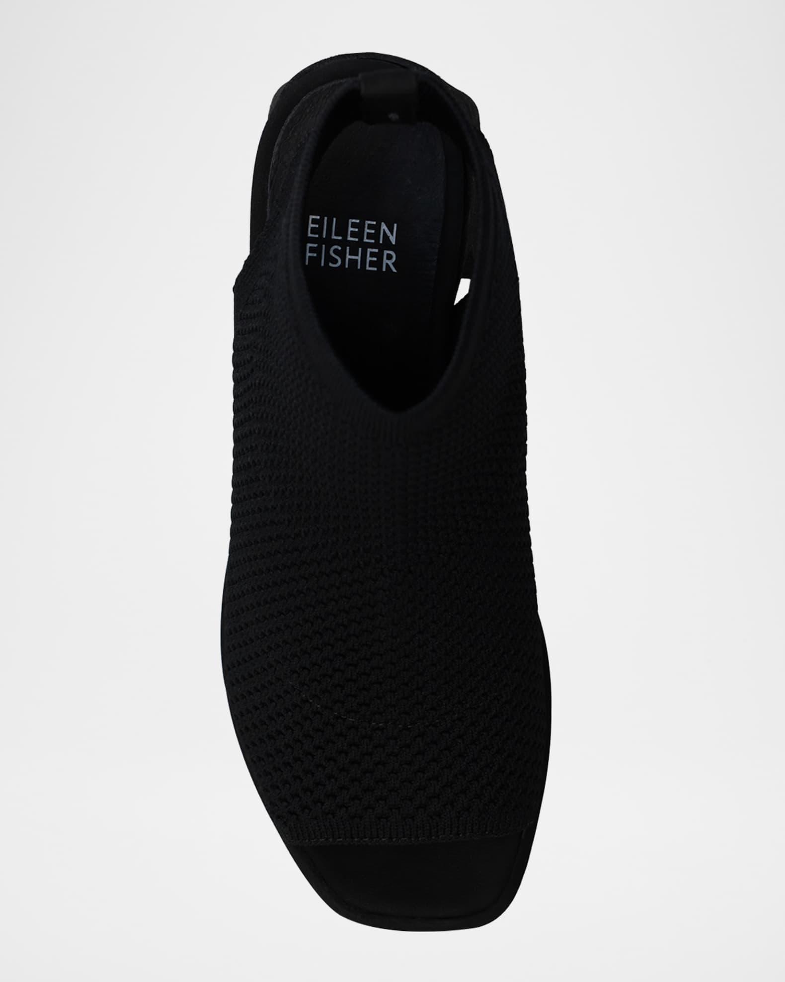 Knit Pull-On Platform Booties Product Image