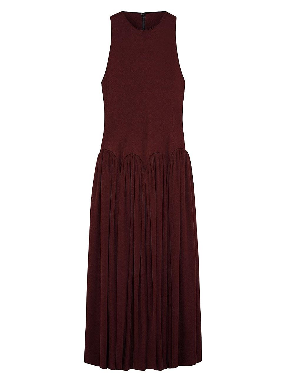 Womens Axar Jersey Sleeveless Midi-Dress Product Image