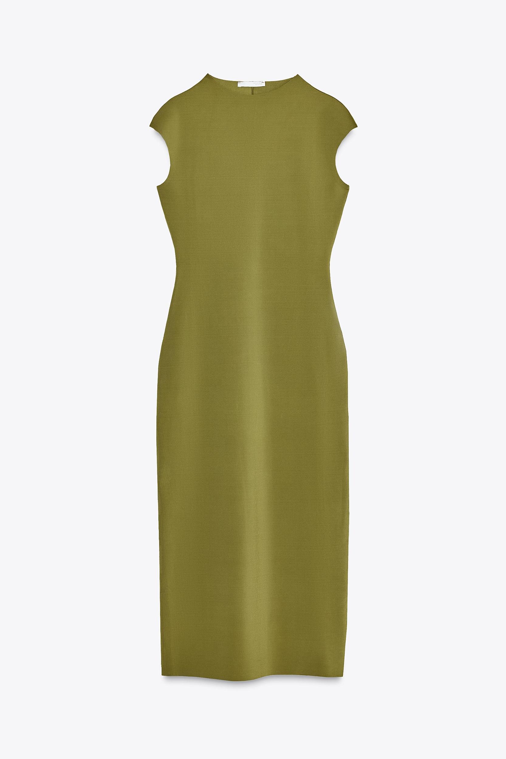 MIDI DRESS WITH POLYAMIDE Product Image