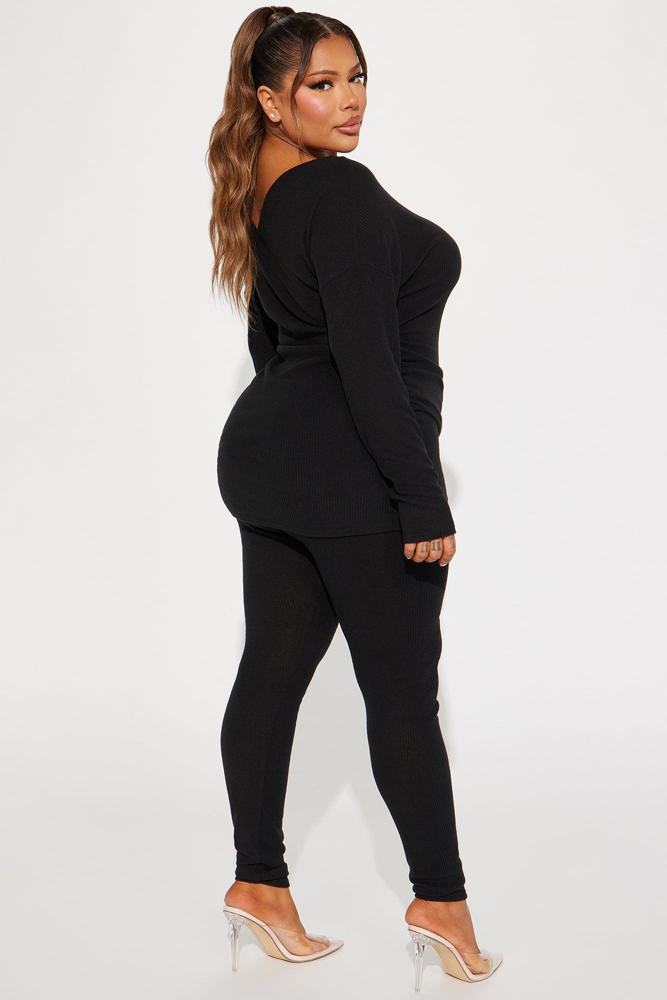 Watch Me Legging Set - Black Product Image