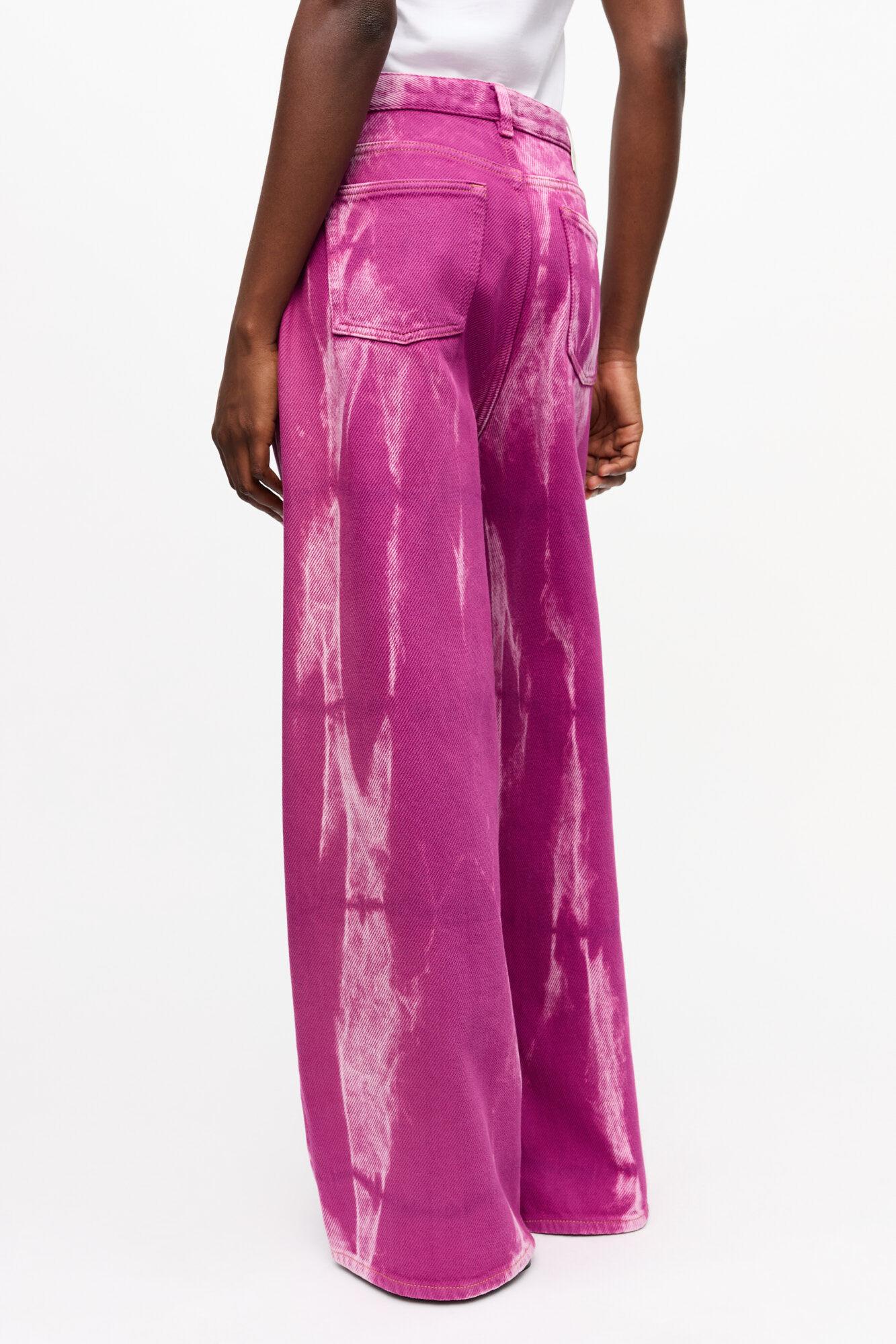 Purple Overdyed Marri Jeans Product Image