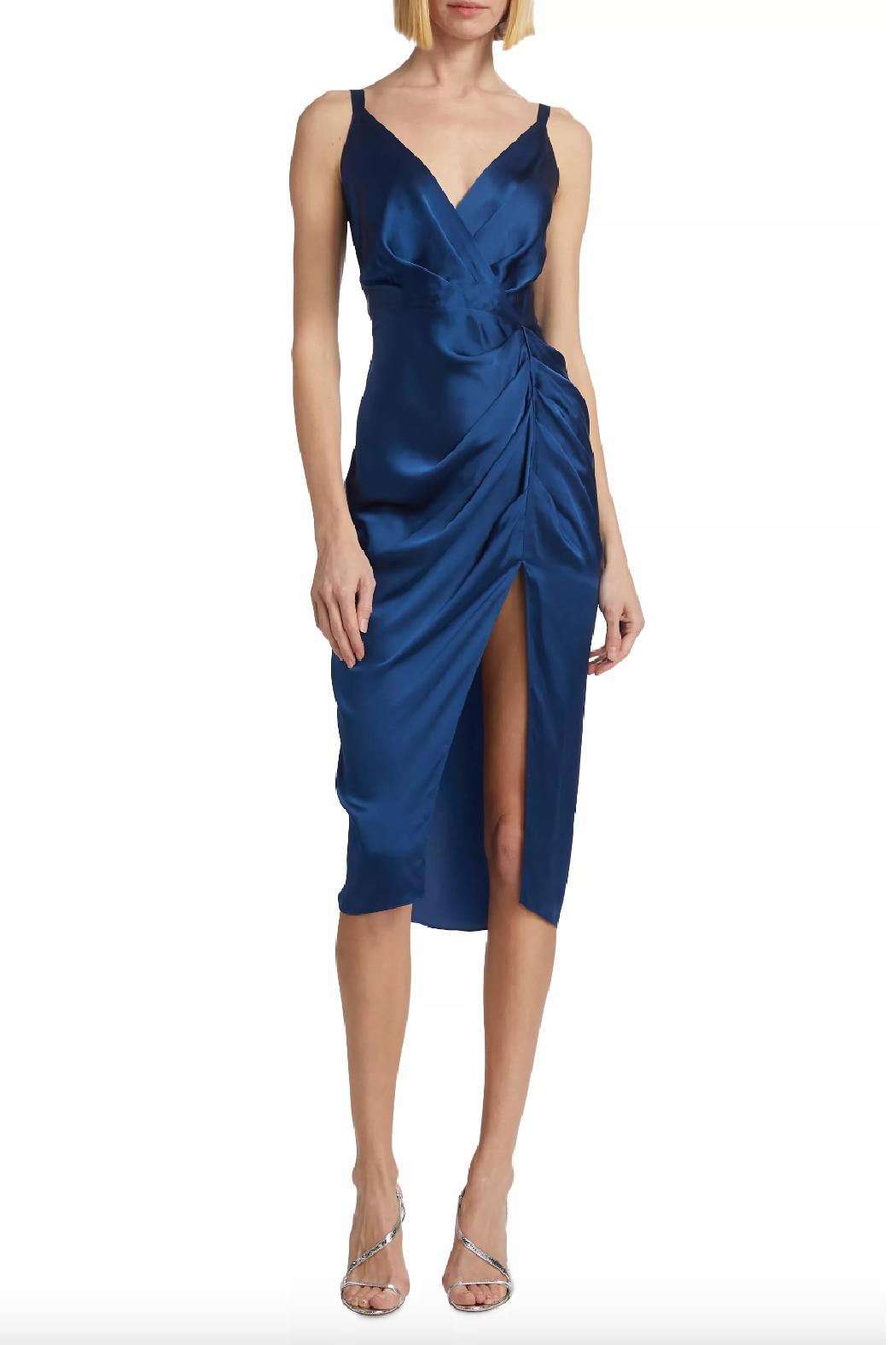 Carmel Silk Dress Product Image