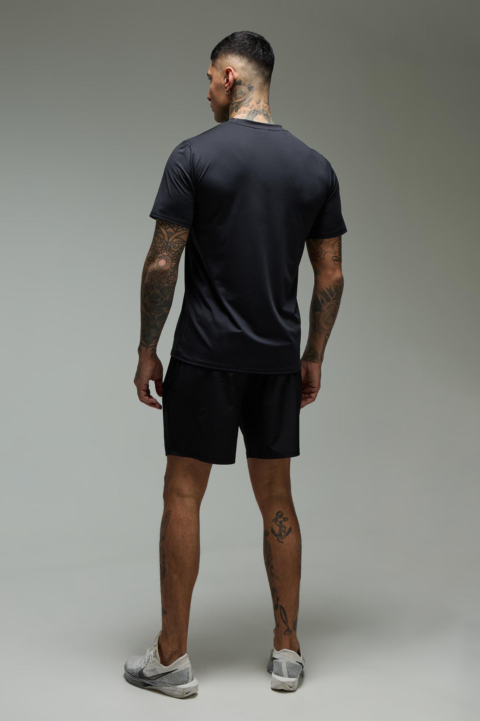Tall Man Active Regular Fit Performance T-shirt | boohooMAN USA Product Image