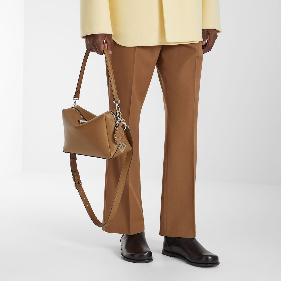 Fendi Lui Medium Light brown leather bag Product Image