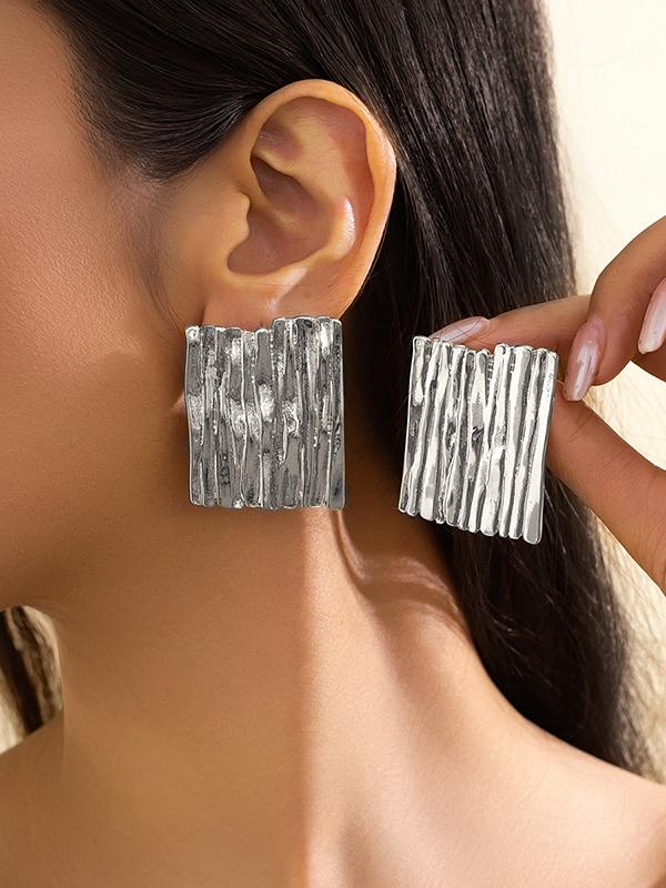 Geometric Drop Earrings Product Image