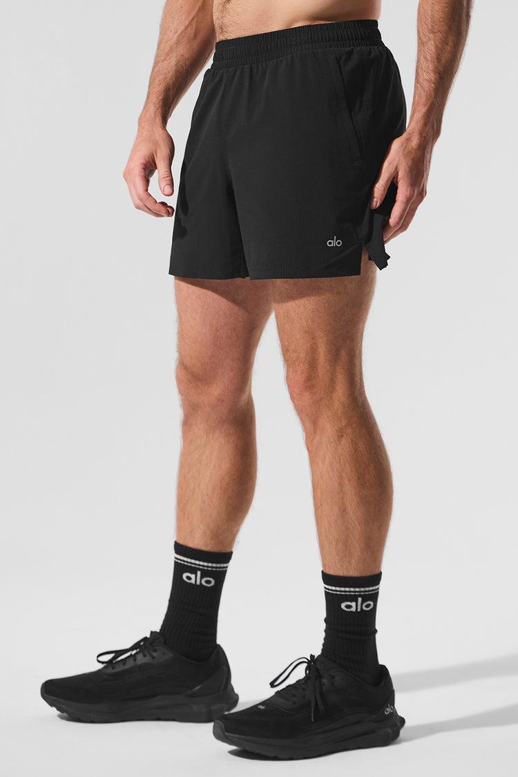5" Traction Running Short - Black Product Image