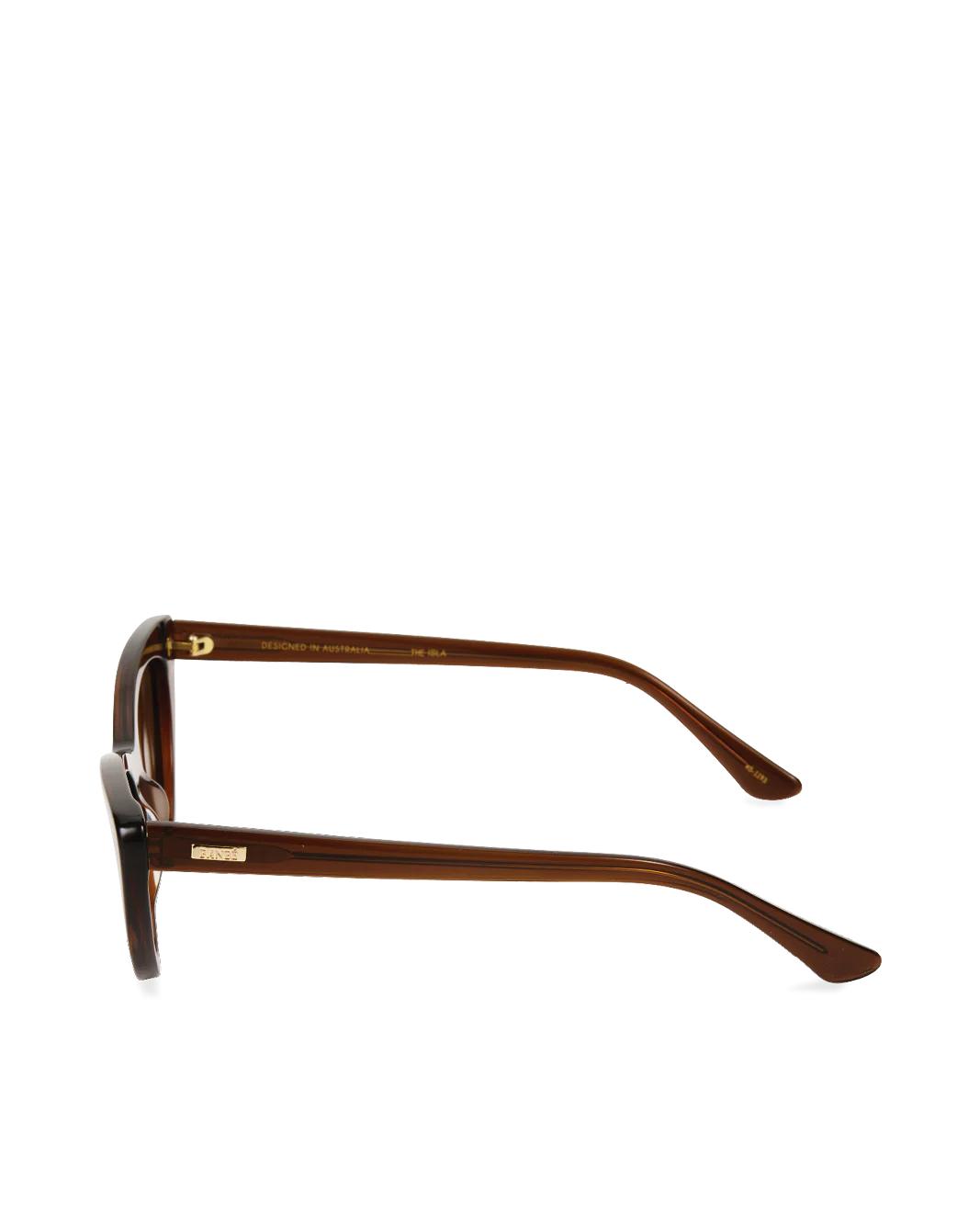 Banbe | Isla Sunglasses Mocha Chocolate Product Image