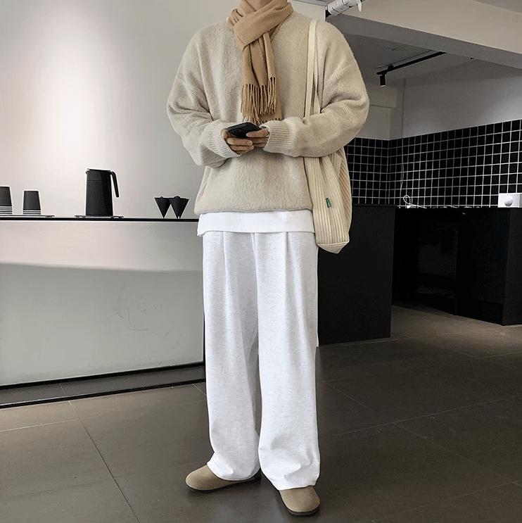 RT No. 10384 KNITTED PULLOVER SWEATER Product Image