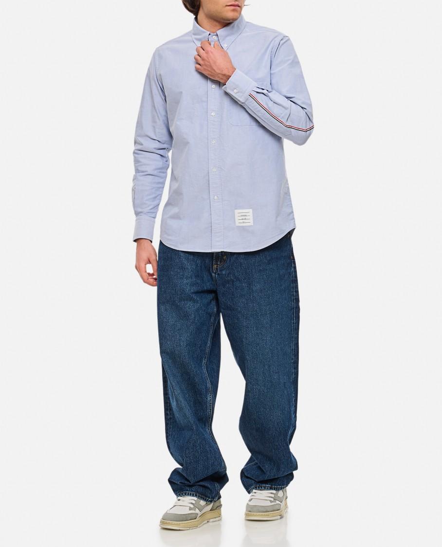 Thom Browne Men's Classic Fit Cotton Button-Down Shirt Product Image