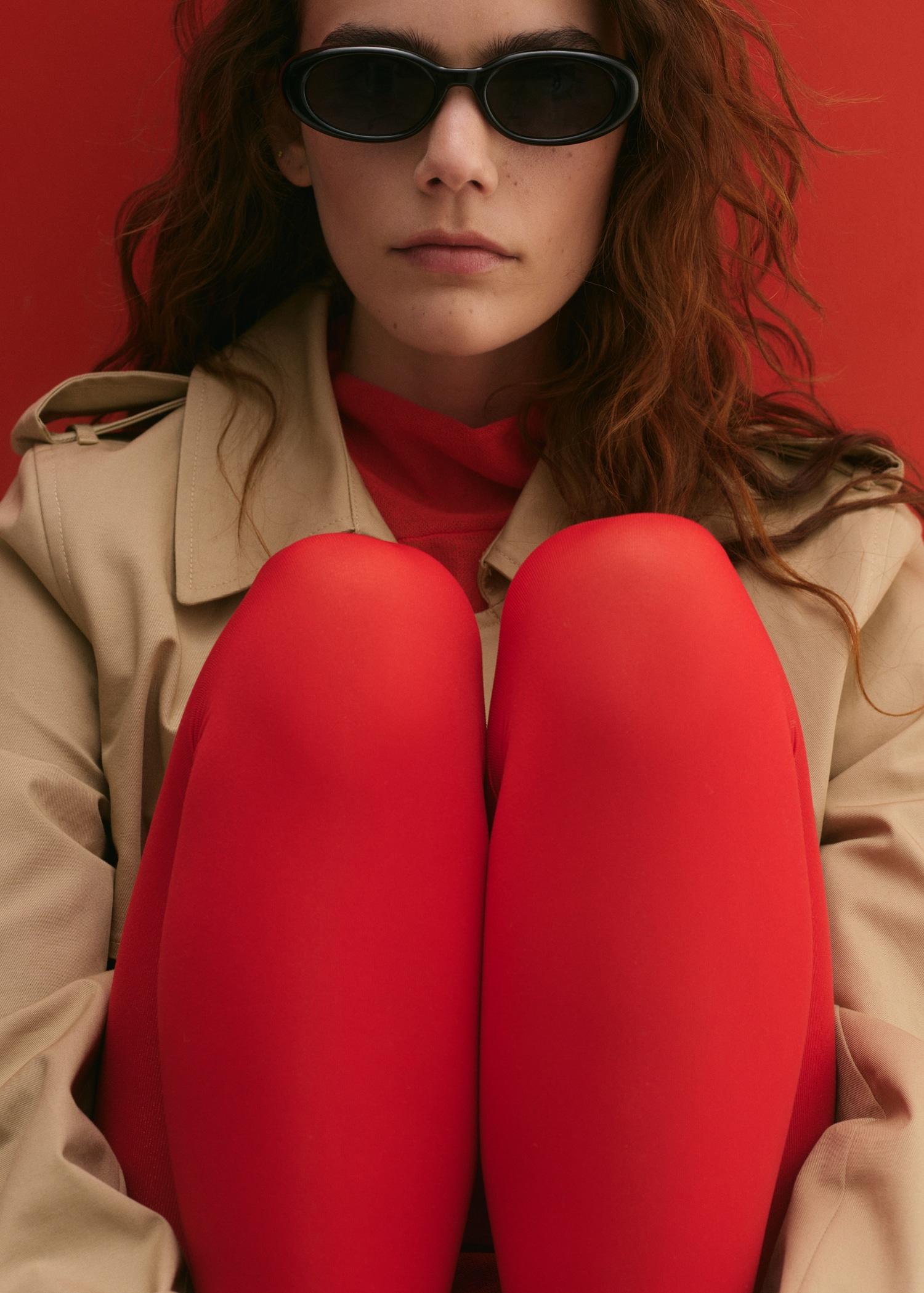 Classic trench coat with belt - Women | MANGO USA Product Image