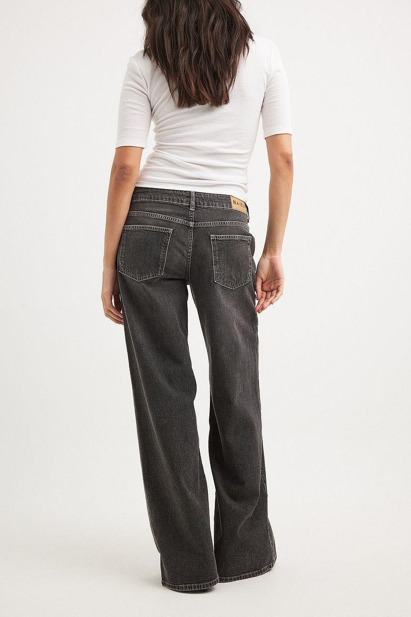 Low Waist Wide Leg Denim Product Image
