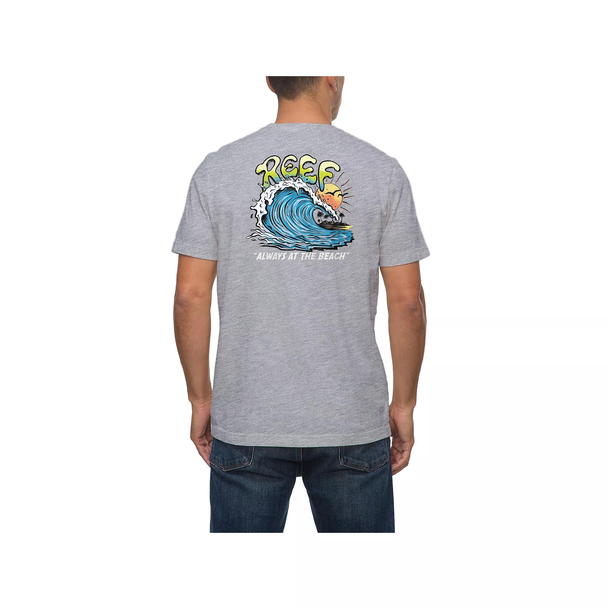 Men's REEF Woven Graphic Tee,  Product Image