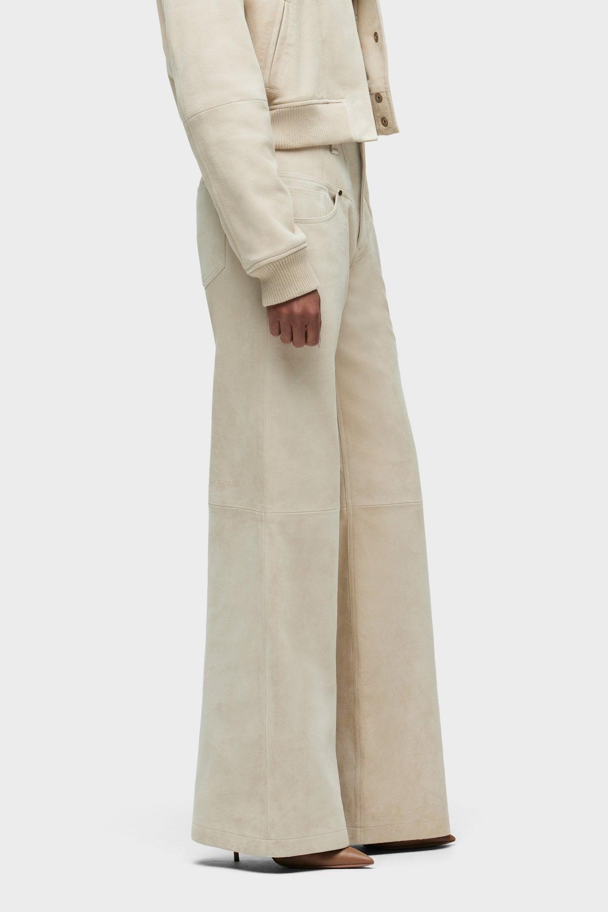 Jodie Seamed Front Yoke Wide Leg Female Product Image
