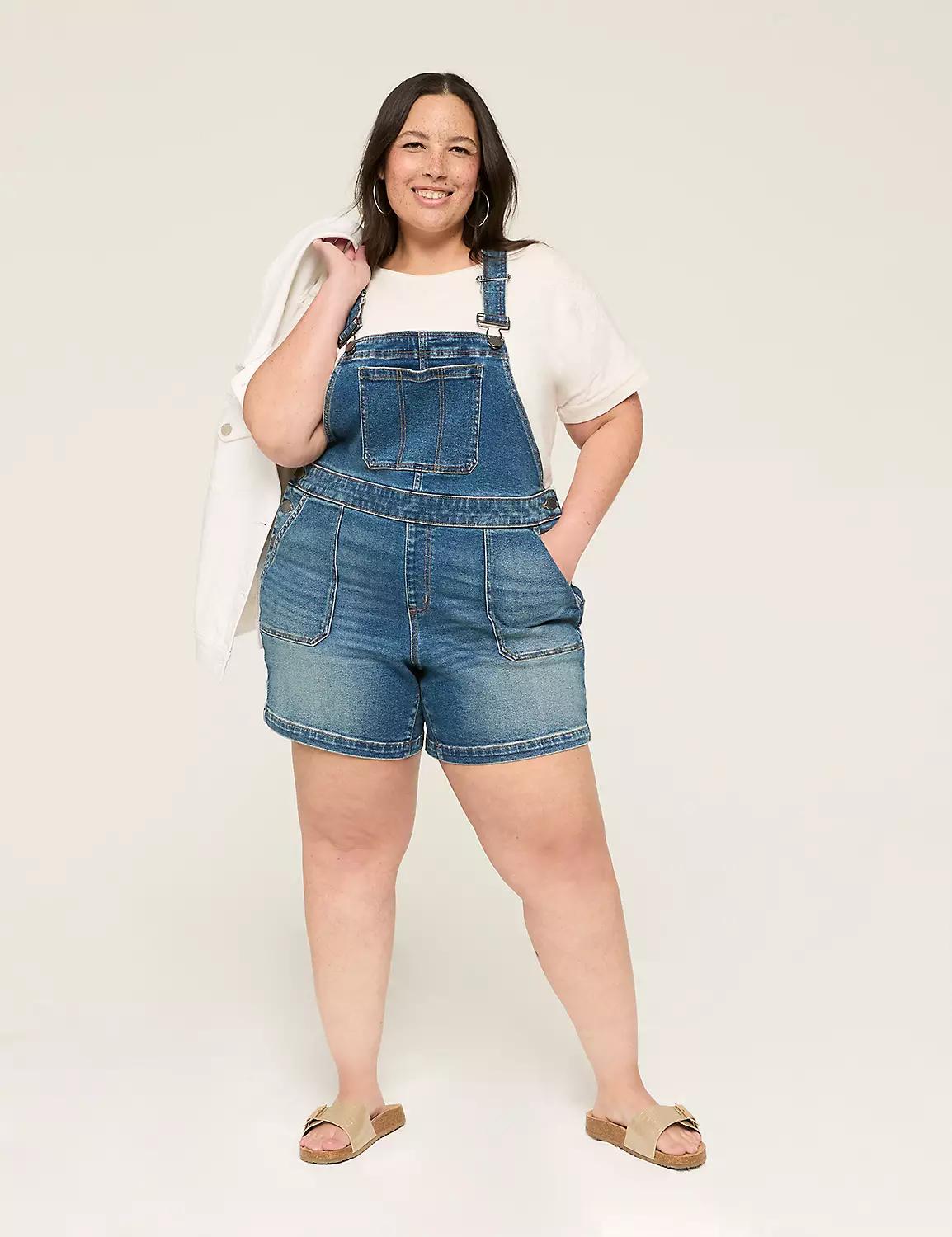 Denim Short Overall - 5.5" Inseam Product Image