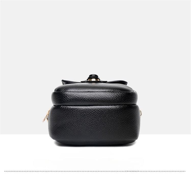 Lior's Timeless Retro Leather Shoulder Bag Product Image