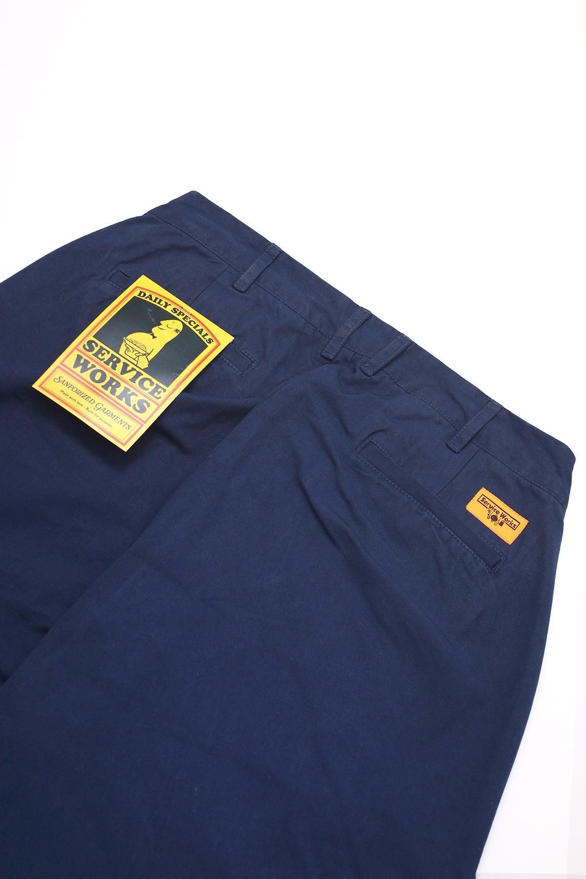 Service Works - Twill Part Timer Pant - Navy Product Image