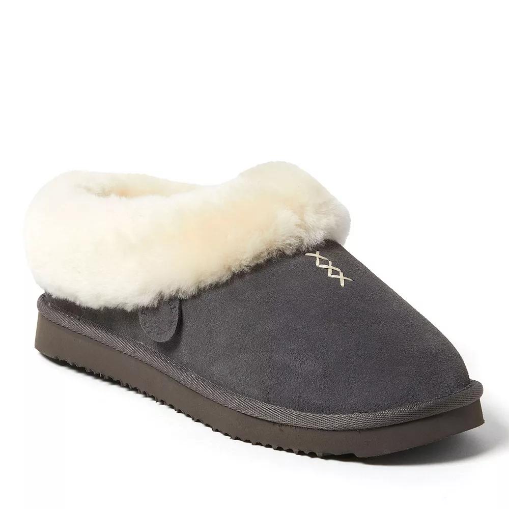 Fireside by Dearfoams Adelaide Women's Shearling Clog Slippers,  Product Image