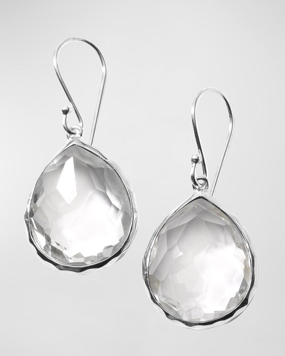 Small Teardrop Earrings in Sterling Silver Product Image