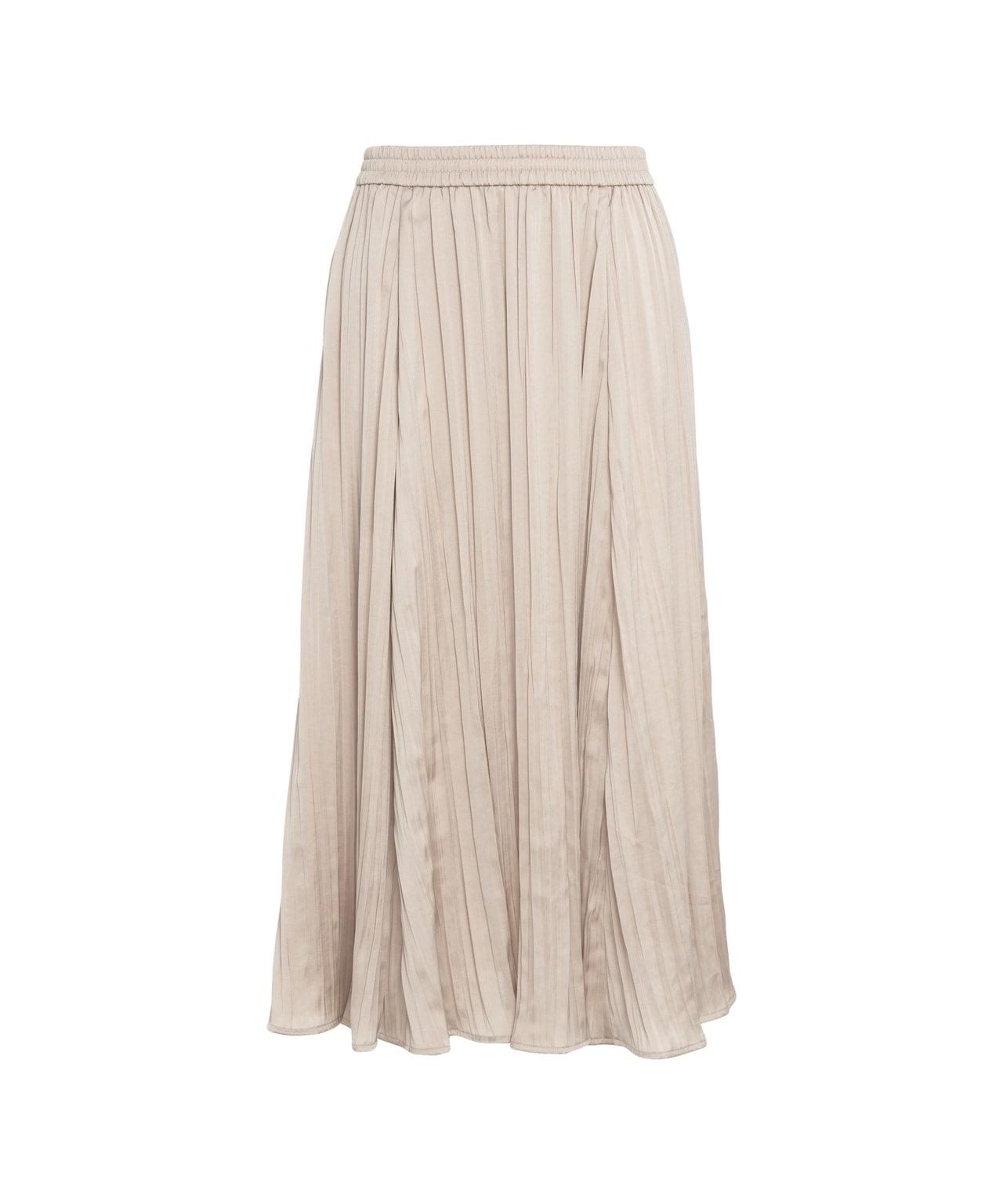 Pleated midi skirt Product Image