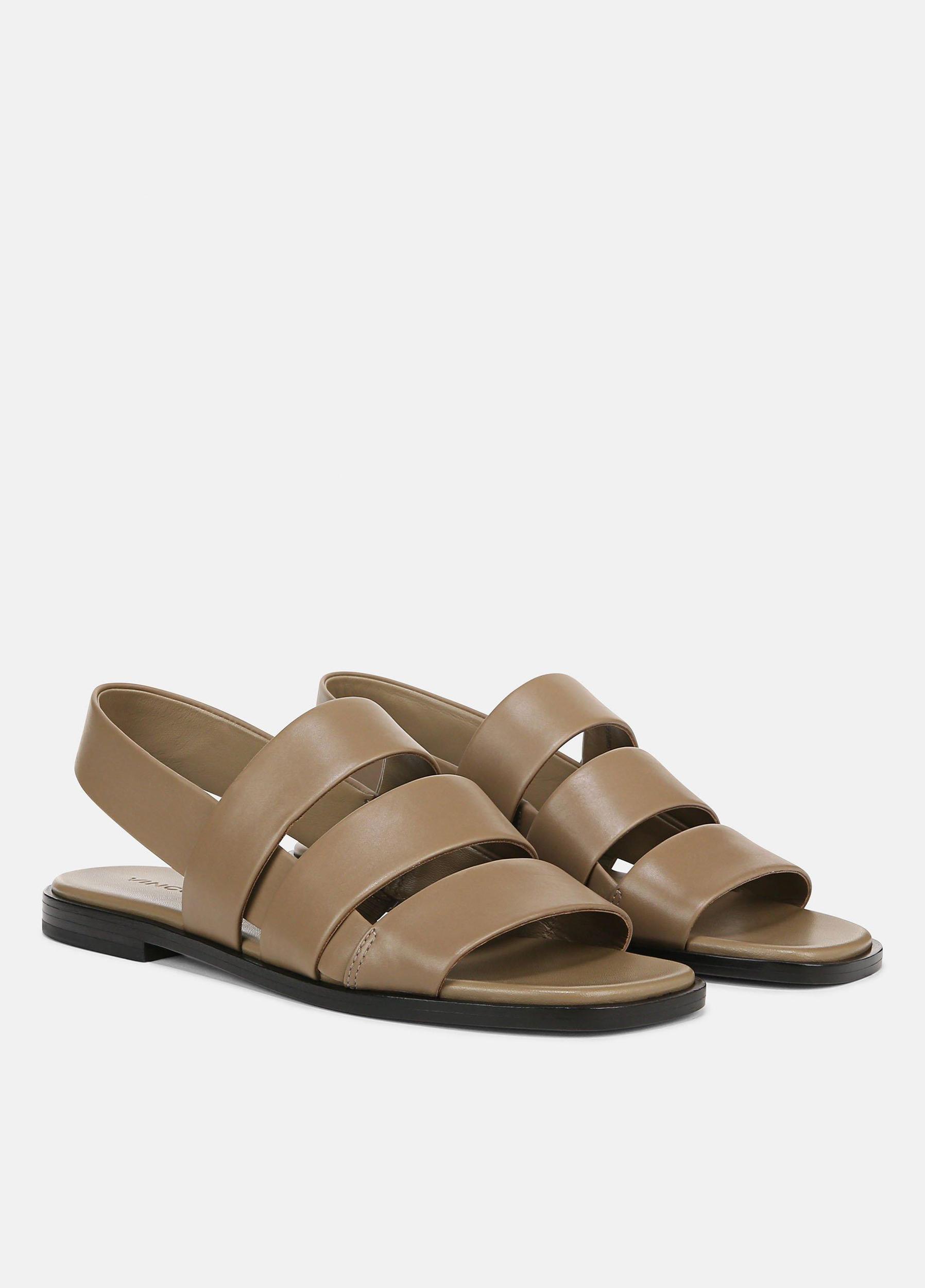 Mazie Leather Slingback Sandal Product Image