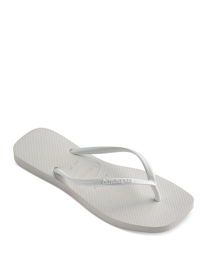 havaianas Womens Slim Square Toe Slip On Flip Flop Sandals Product Image