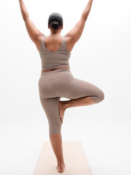 Transcend High Rise Rib Crop Legging Product Image
