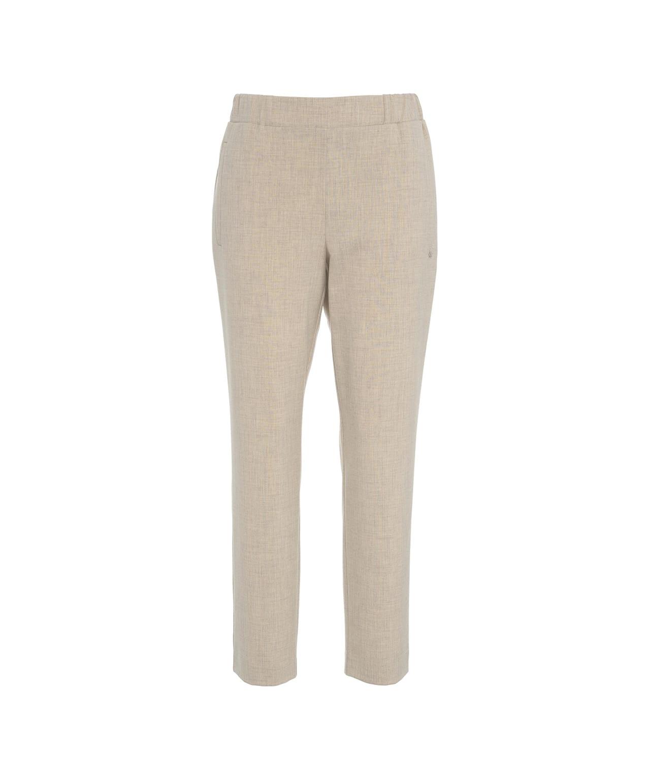 Chino pants with elastic waistband Product Image