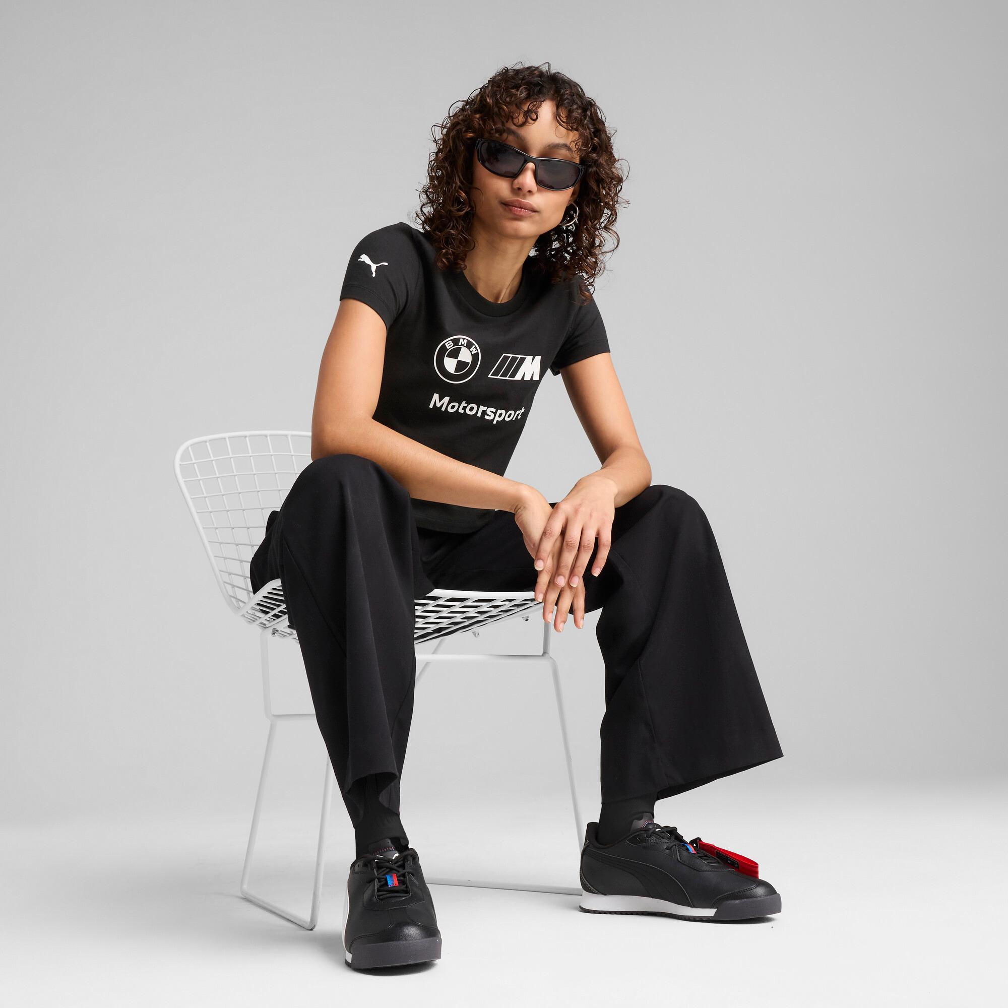 BMW M Motorsport Women's Graphic Baby Tee Product Image