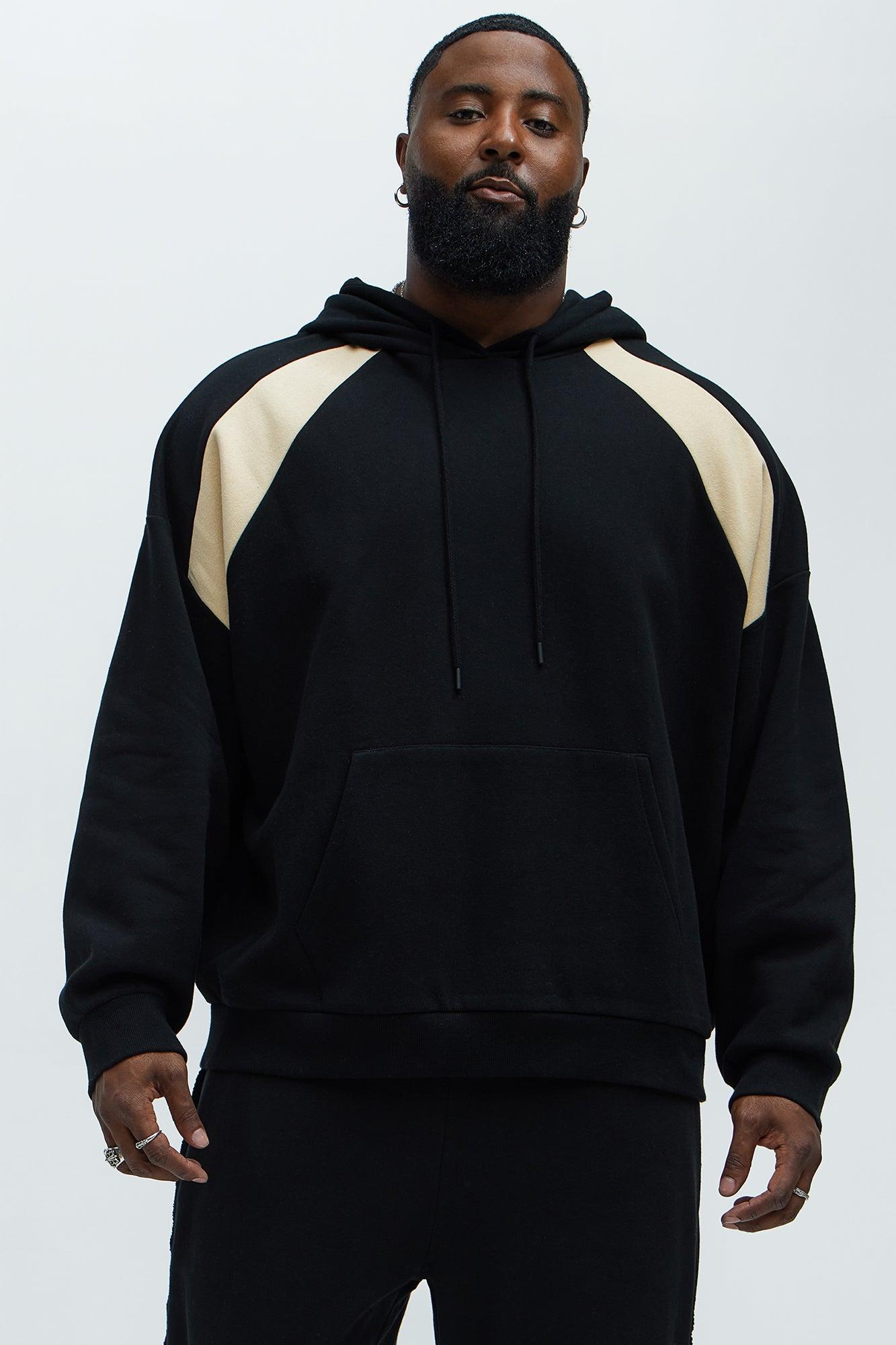 Tyson Flight Oversized Hoodie - Black/combo Product Image
