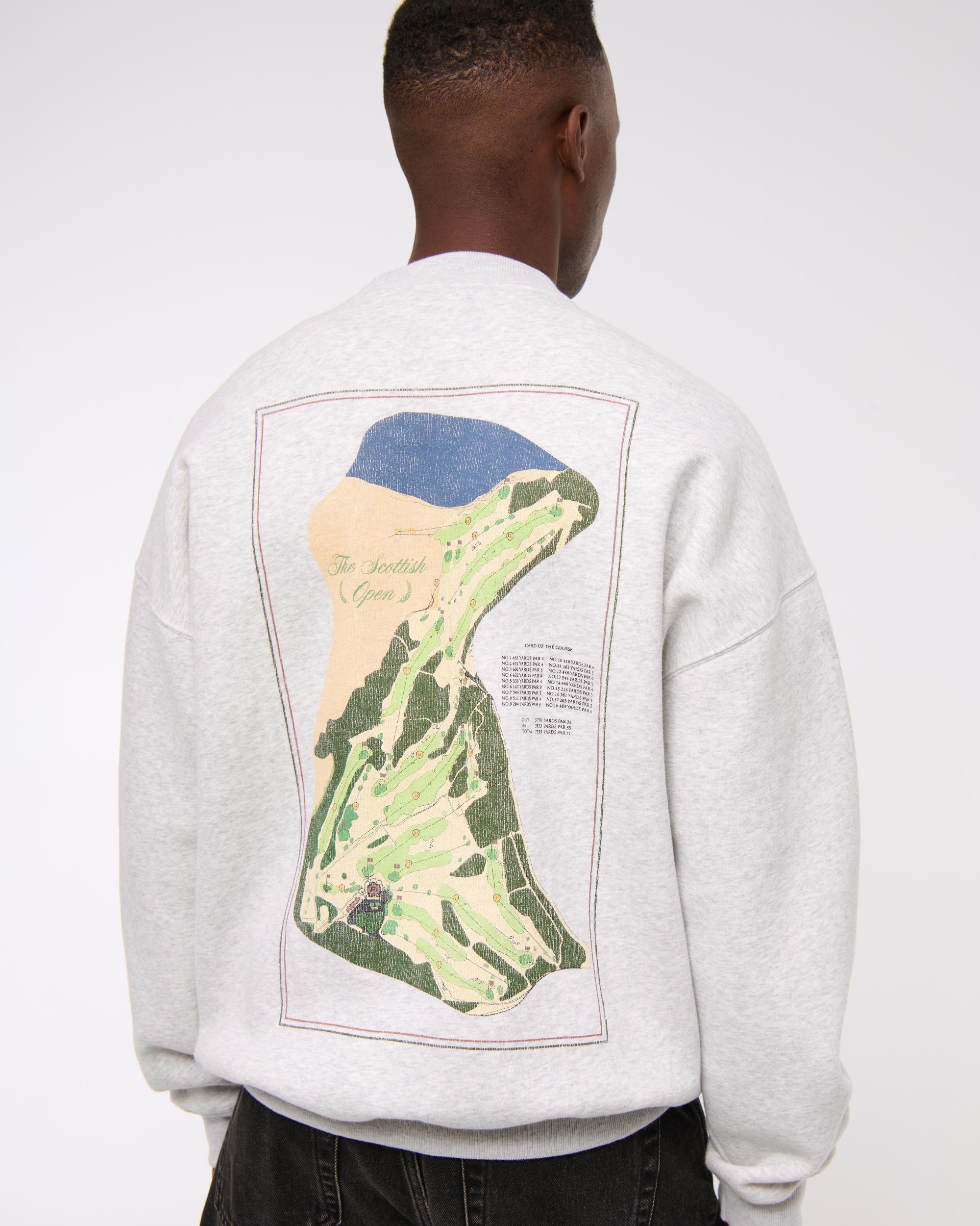 Scottish Open Graphic Crew Sweatshirt Product Image
